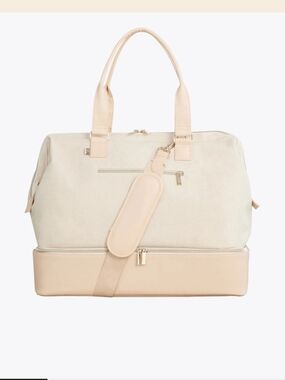 Beis The Weekender Bag In Beige